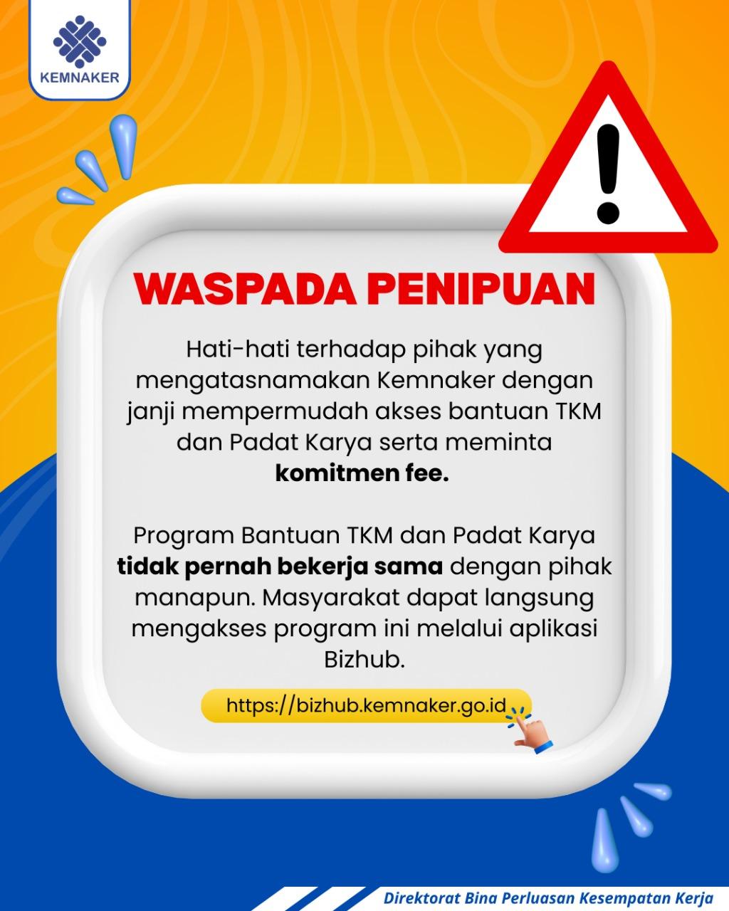 Peringatan Penipuan
